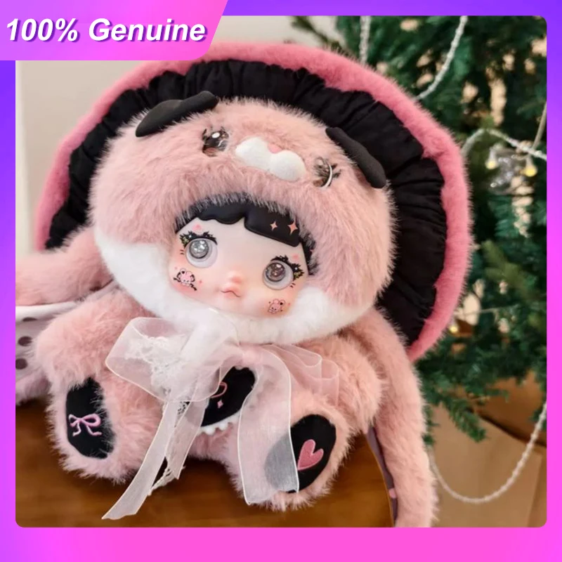 Nommi ของแท้ 100% หมวกเห็ด 400% ซีรีส์ Blind Box กล่องสุ่มตุ๊กตา น่ารัก แอคชั่น อนิเมะ ฟิกเกอร์ ของตกแต่งบ้าน ของขวัญวันเกิด