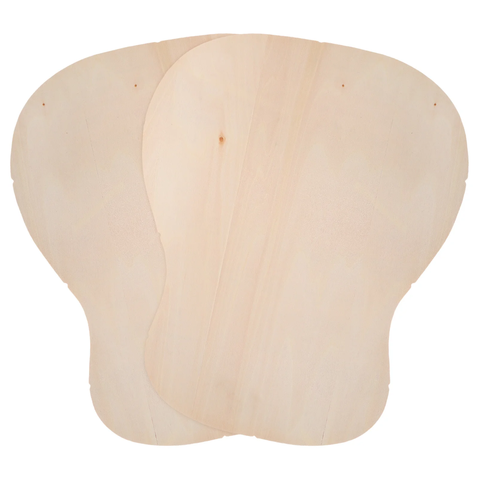 2 Buah Panel Kayu Gitar Tipe Labu DIY Panel Solid untuk Perbaikan Gitar Alat Perlengkapan Luthier Alat Pengganti Luthier