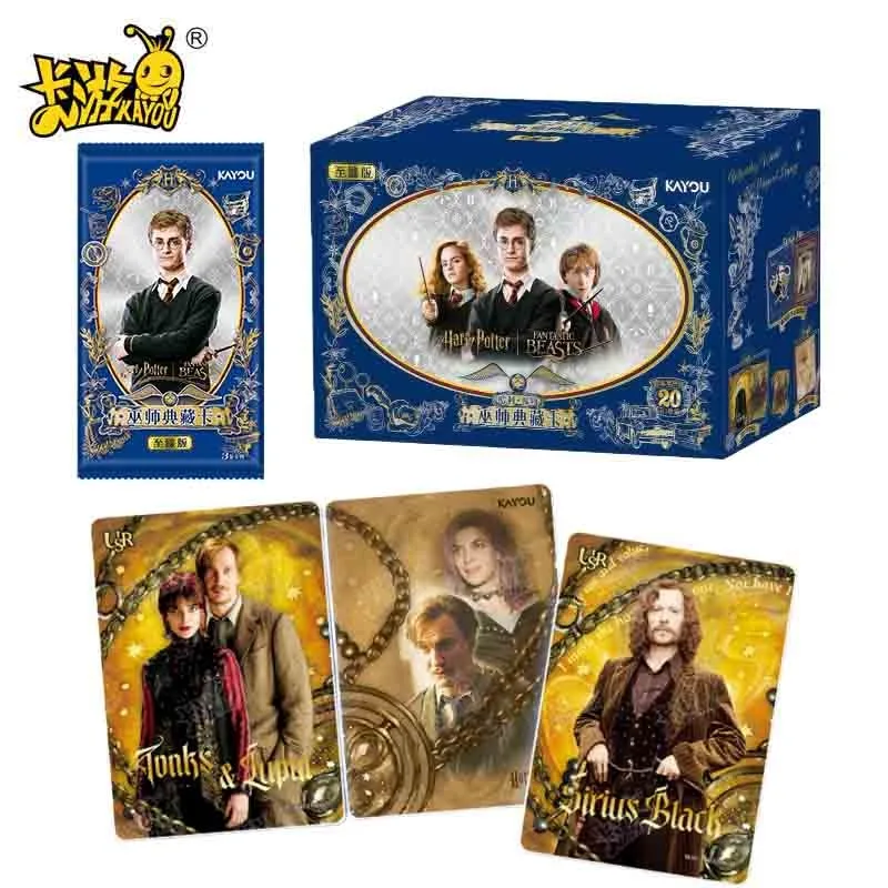 

Карты KAYOU Harry Potter, коллекционная карта волшебника, Ultimate Edition OP01, оригинальная коллекция анимационных устройств, периферийные игрушки, подарки