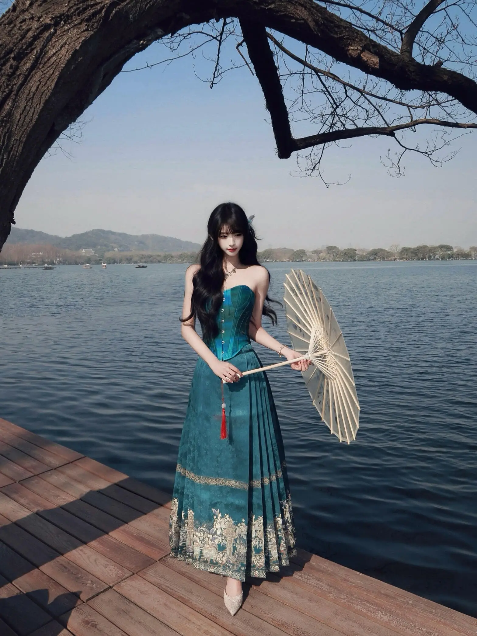 New Chinese Style Blue Hanfu S - đánh giá và giá New Ethnic Fashion