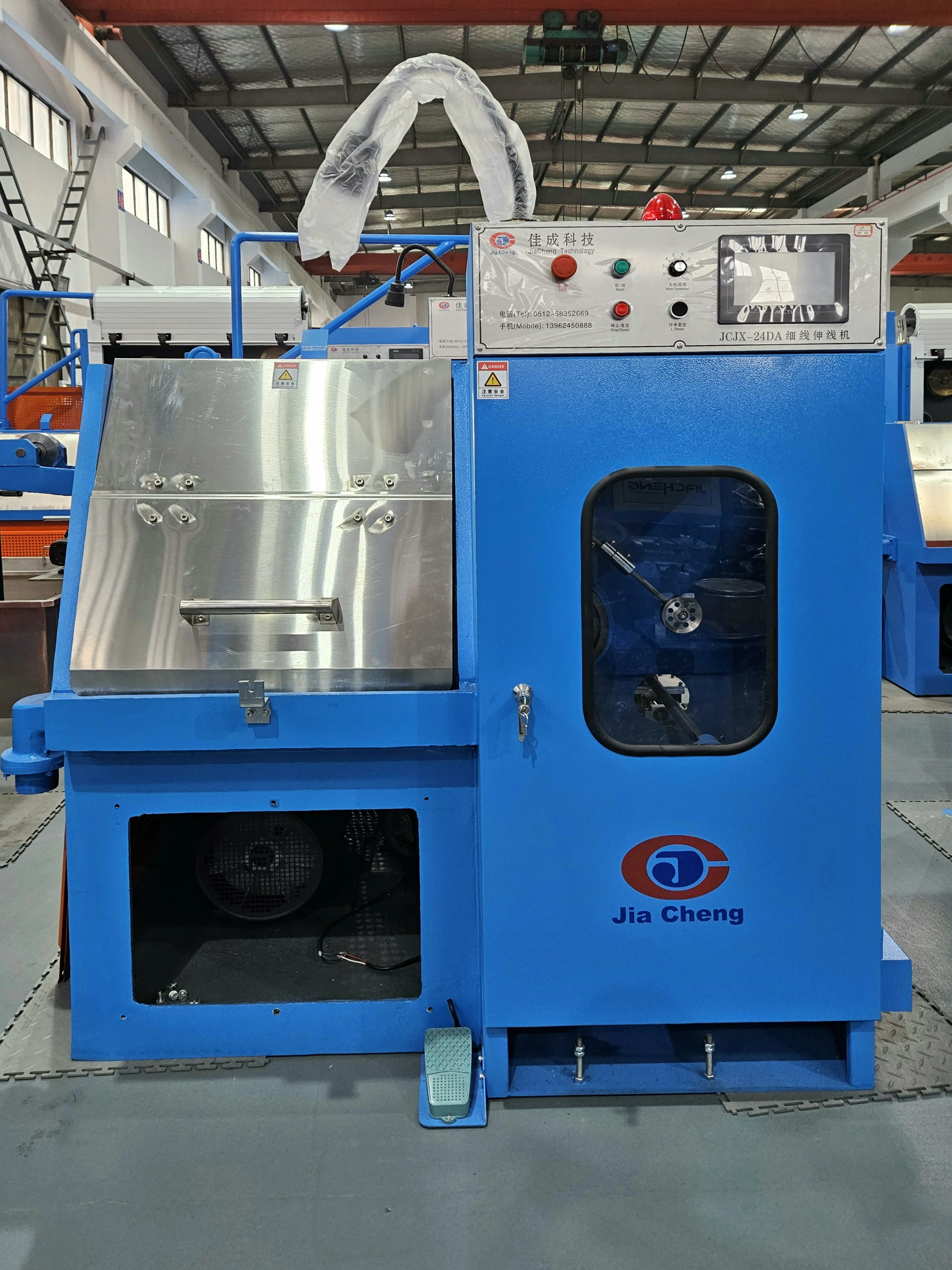 JIACHENG Super Fine Wire Drawing Machine With Annealer,copper Wire Drawing Machinery