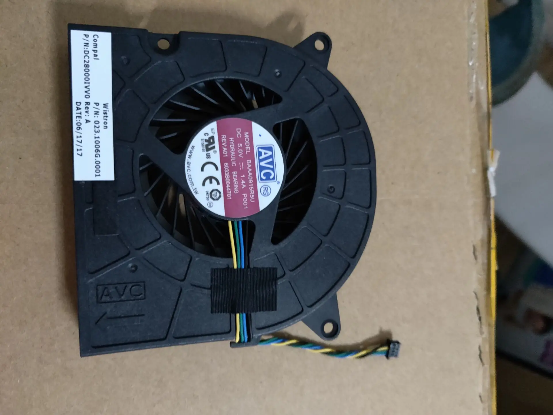 Suitable for Lenovo AIO 520-24IKU 22AST 520-22IKL 22IKU 510-23ASR fan