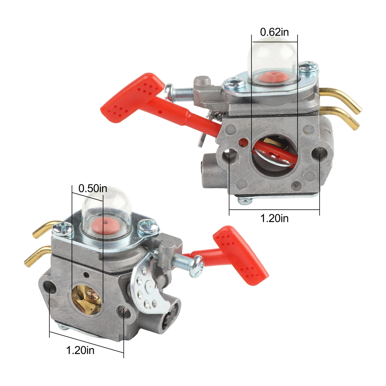 WT458 Carburetor Replacement for Homelite Models A03003 A03002 A04445A A04445 ST145 ST155 ST175 ST185 String Trimmer Engine Part