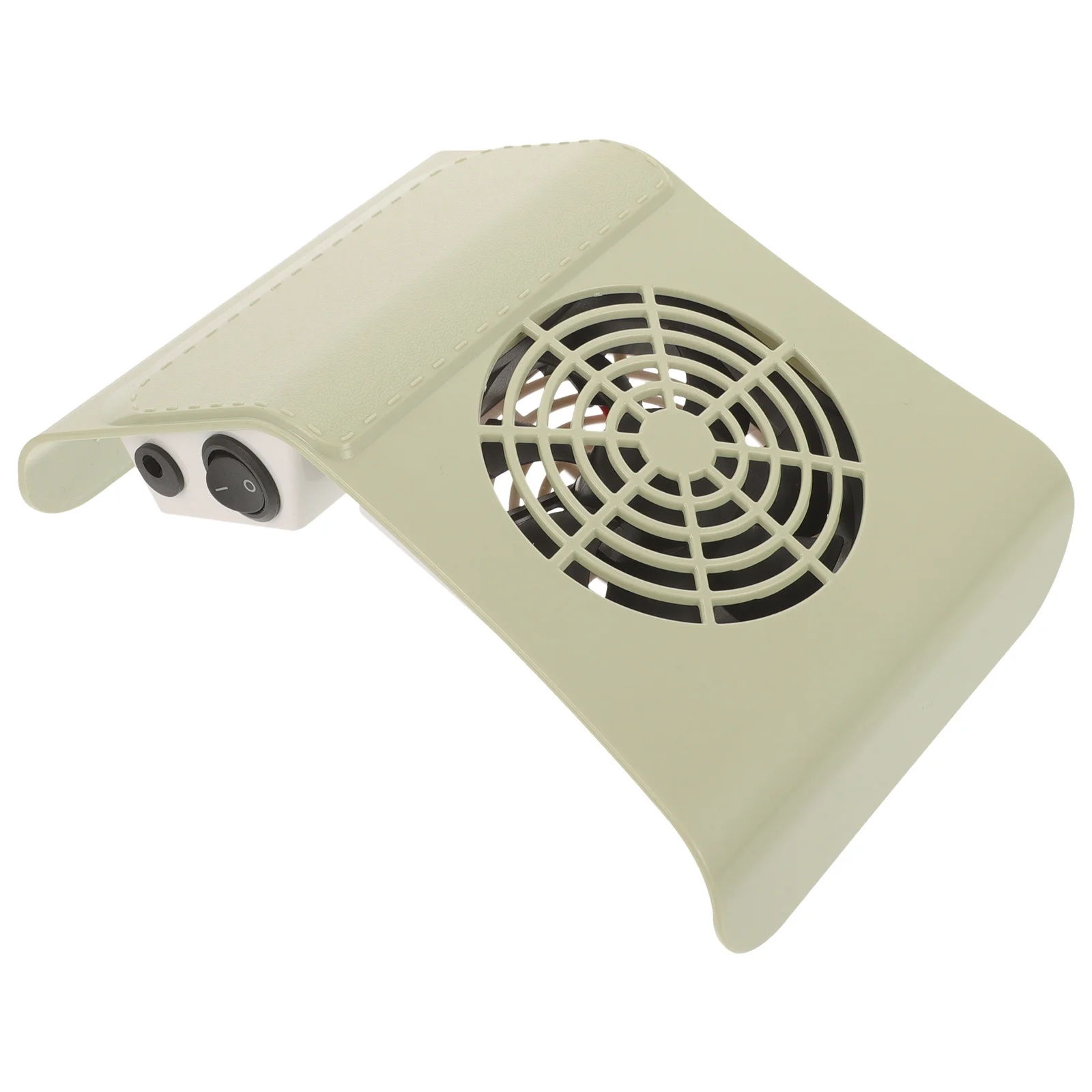 Nail Dust Collector Compact Design Powerful Motor for Salon Use Space-Saving Manicure Dust Extractor with Eu Plug