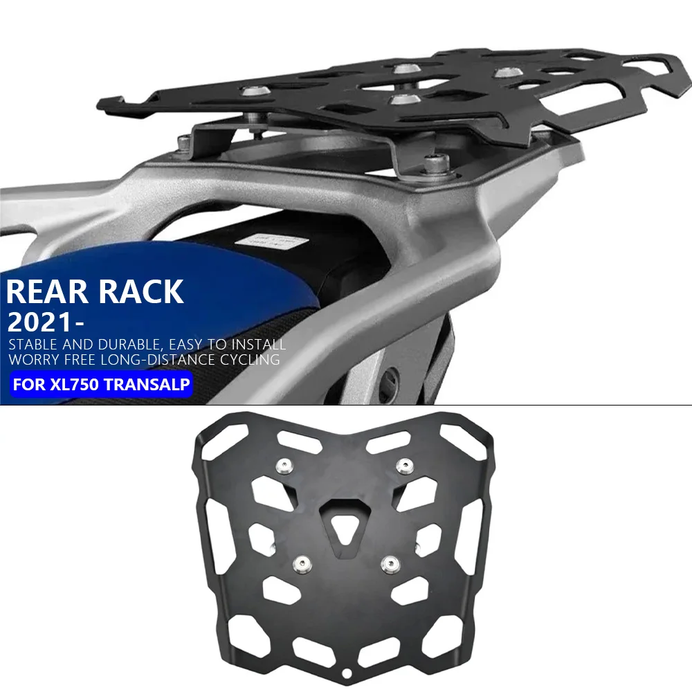 

For HONDA XL750 Transalp 2021 Motorcycle Rear Luggage Rack Tail Rack Top Case Bracket Cargo Rack