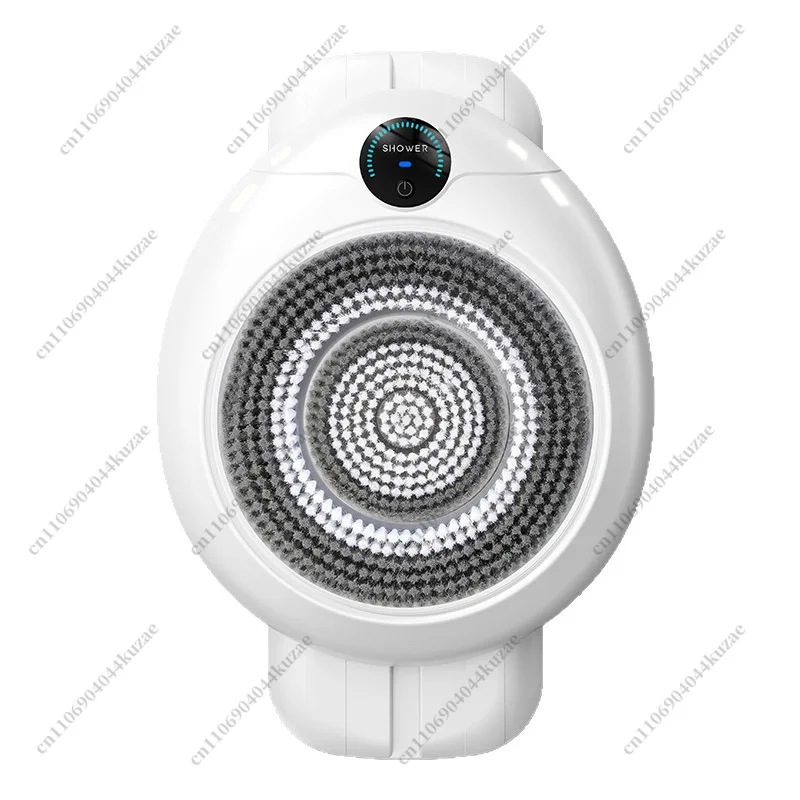 Wall-mounted Intelligent Automatic Body Cleaning Machine, Movable Design, Multi-functional Household Cleaning Device
