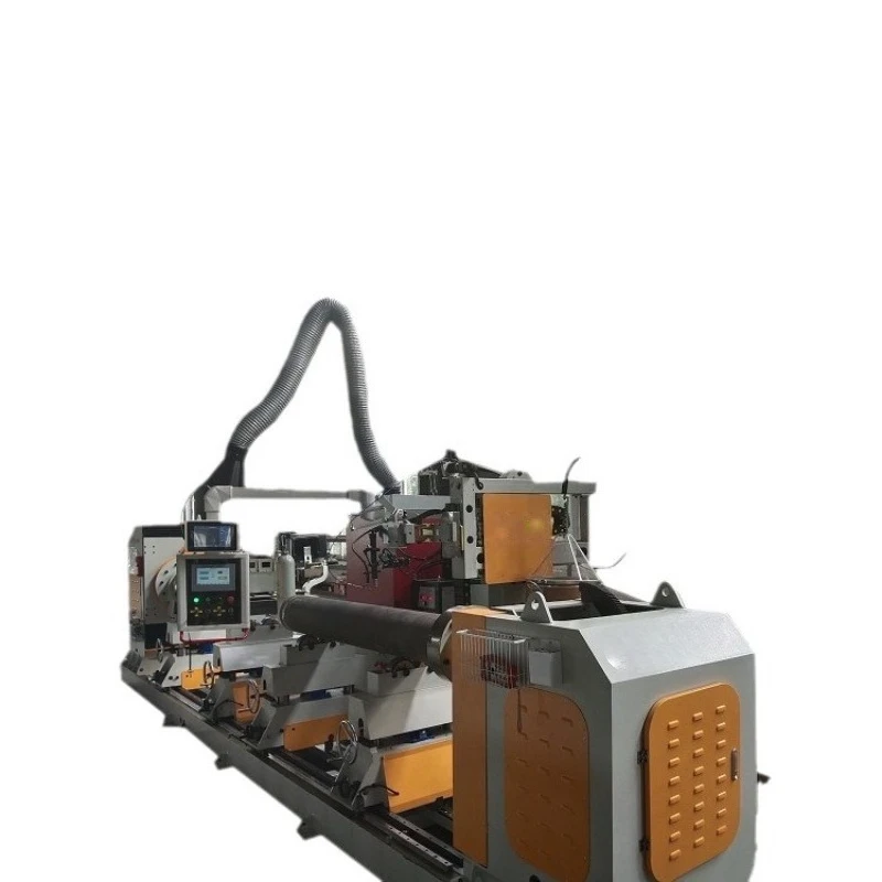 Cantilever prefabricated automatic welding machine, chuck drive, clamp clamping