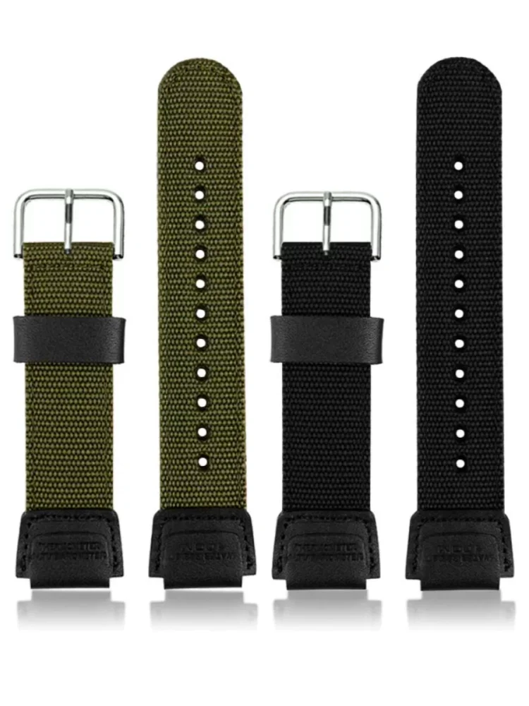 Per CASIO AE1200 AE-1200 AE1300 AE1500/1000 A158 A159 SGW400 AQ-150W Cinturino per orologio in tela di nylon modificato Cinturino sportivo per esterni