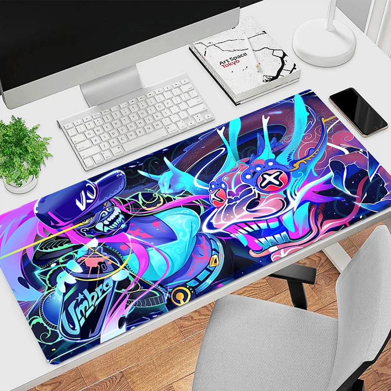 League Of Legends Akali New HD Mouse Pad Laptop Kawaii Gaming Accessories Keyboard Mousepad PC Anime Girl Desktop Mat XXL Carpet