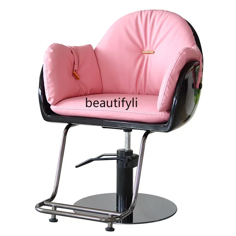 

new Barber Shop Hair Salon Chair for Hair Salon Adjustable Hair Cutting Chair Barber Chairss 03