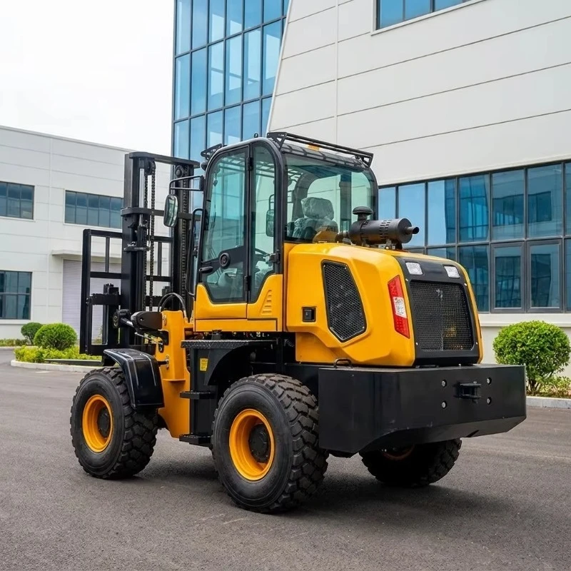 Factory Delivery 4X4 All Terrain Forklift 3Ton 5 Ton 1.5 Ton  Rough Terrain Forklift for Construction Site Material xiangx