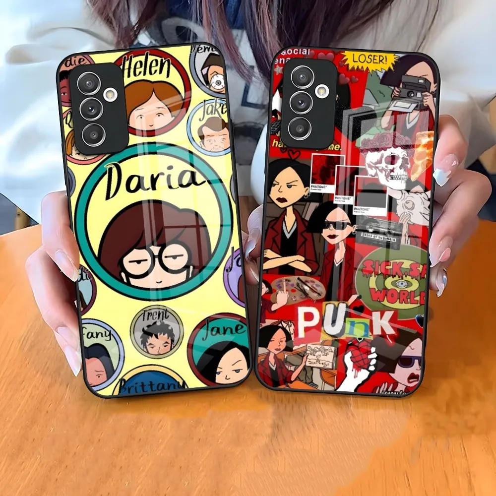 C-Cool-D-Daria Phone Case for Samsung S24 Ultra S23 S22 S20 Fe S21 Plus Galaxy A54 A34 A24 A53 M54 Note 20 Glass Cover