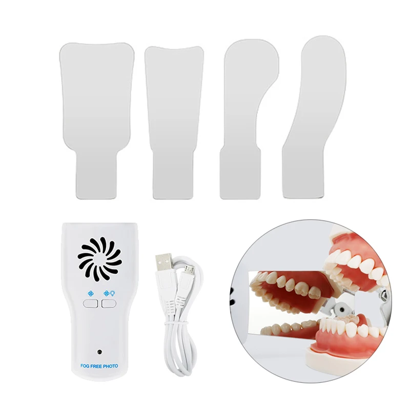 Dental Photography Mirrors Defog Occlusal for Buccal Lingual Intra Oral Dentist Mirrors Orthodontic Reflector Glass