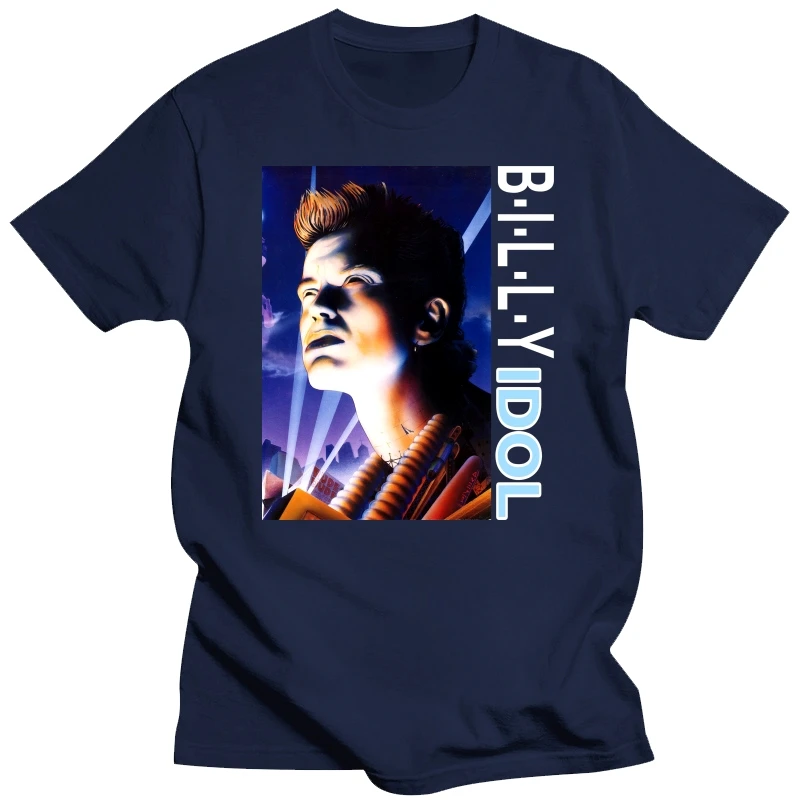 Винтажная рубашка Billy Idol 90s Size X Large vtg черная футболка рок-группы Sz XL (Bon Jovi Van Halenhard рок-рок-рубашка vtg heavy me