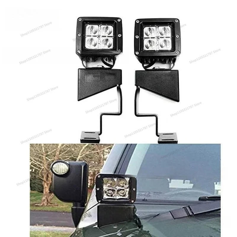 FOR Suitable for Converting The Front Cover Light Bracket To The A-pillar Side Light Bracket