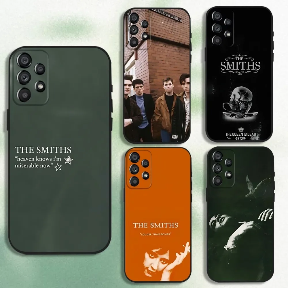 

The S-Smiths Queen Is Dead Phone Case For Samsung Galaxy A20,A21s,A22,A31,A32,A52,A53,A72,73,A80 Soft Black Cover