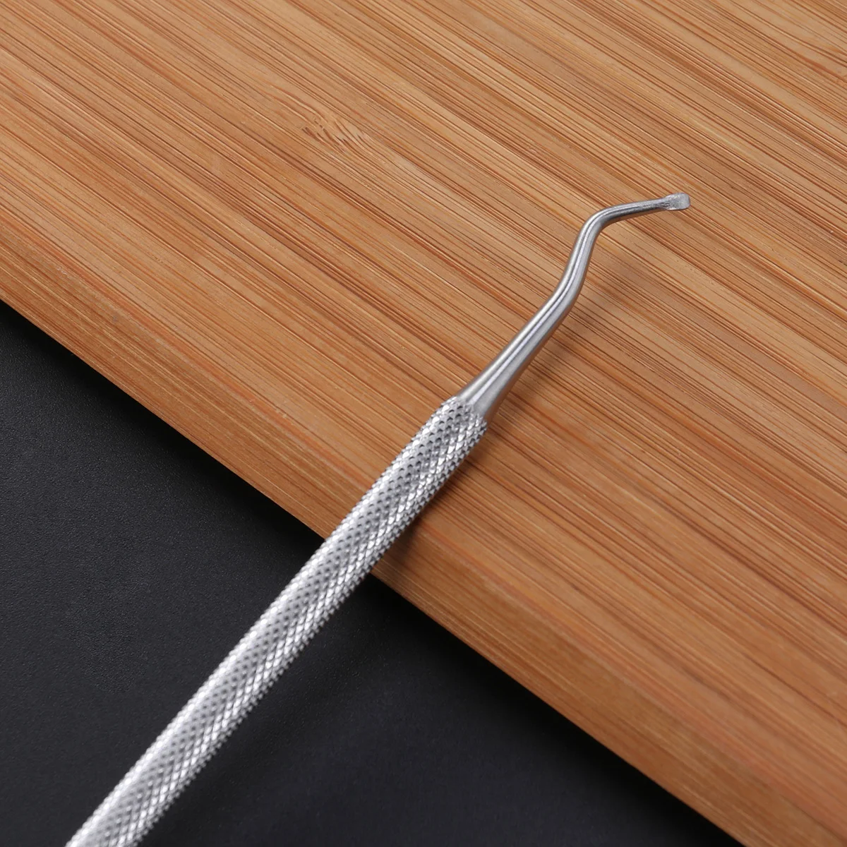 

Stainless Steel Nail Cuticle Spoon Deep Cleaning Two Heads Portable Nail Tools Set Pedicure Foot Care Accessories