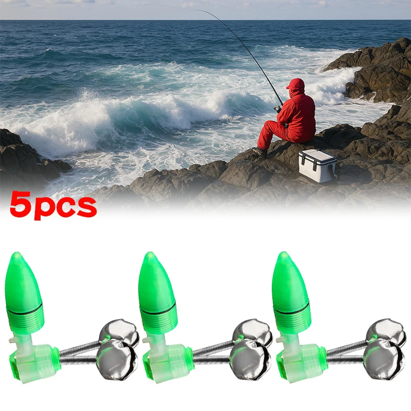 fish alert reels uxcell 20 Pcs Fishing Bells Plastic Clamp Fishing Rod Bite Bait Alarm with Twin Bells Ring Red Silver Tone Fishing Pole Bells : Sports & Outdoors minded users of hearty size 60 spinning reels Wake up your rod,
