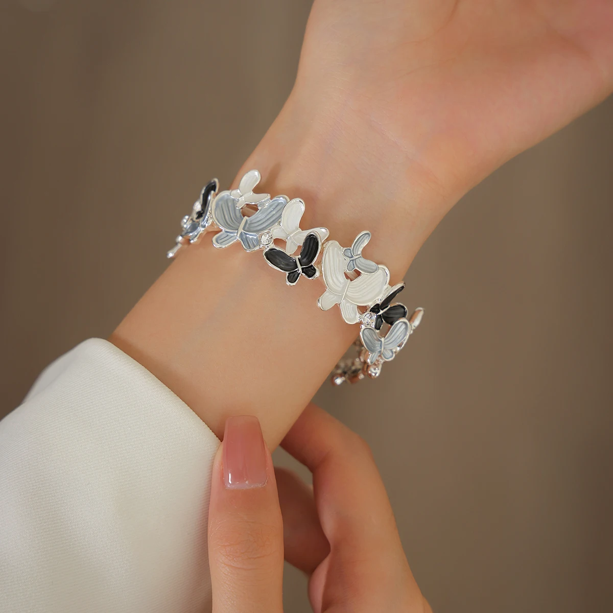 애플 워치용 여성용 탄성 손목 밴드, 46mm 울트라 49mm 스트랩, 아이워치 10, 9, 8, 42mm, 38, 40, 45mm 시계 밴드 액세서리