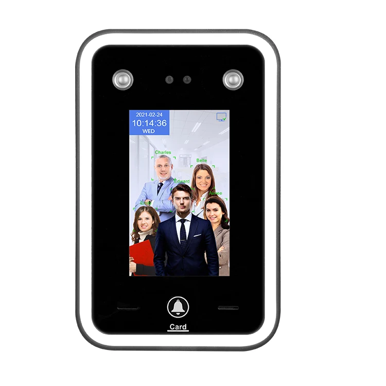 2026/RJ45 WIFI Cloud Face Time Attendance and Access Control With Free Software and SDK Face Recognition Time Attendance Termina