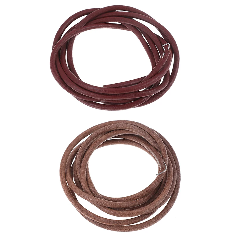 1Pc High Quality Leather Treadle Belt Antique Treadle Parts + Hook For Singer Sewing Machine