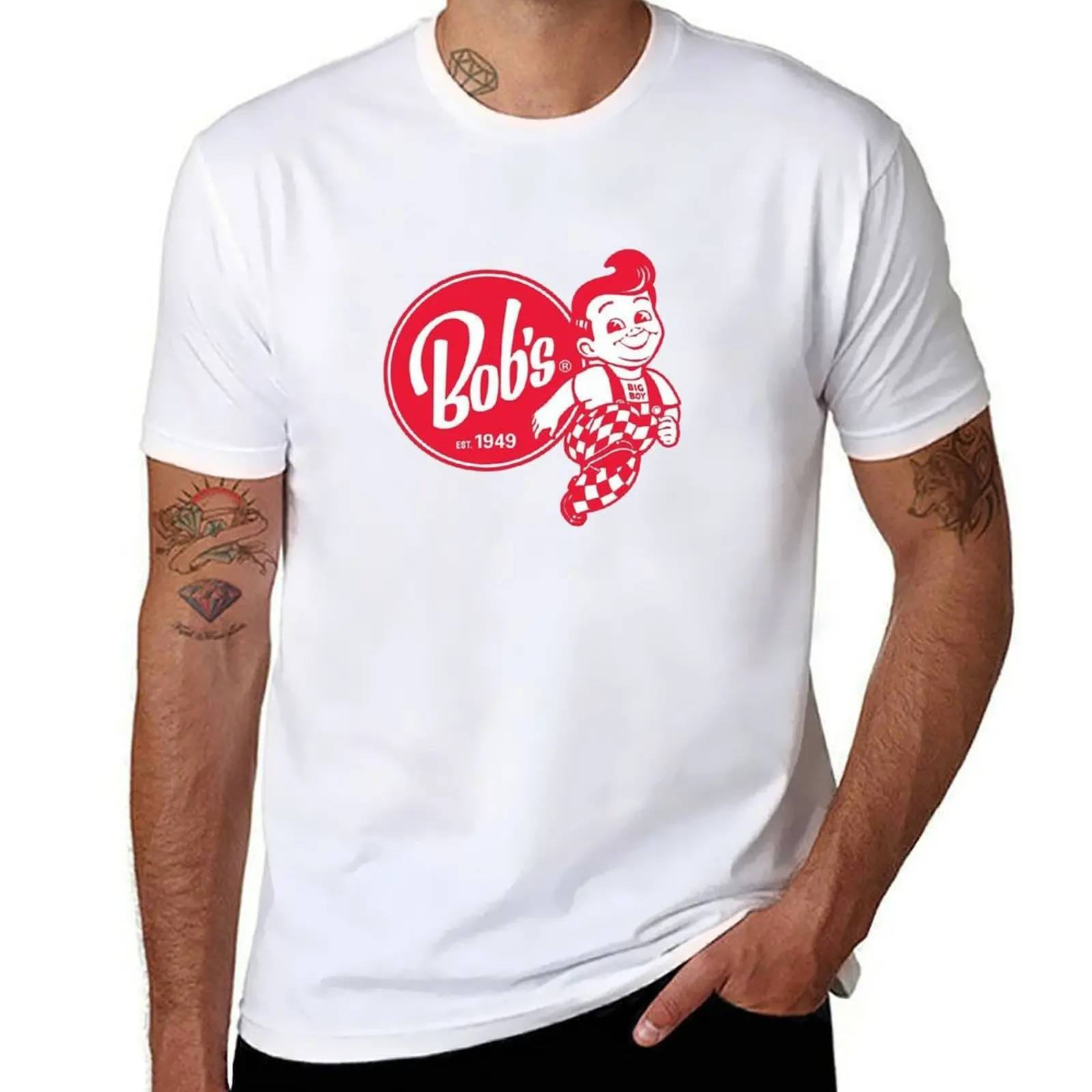 

Bob's Big Boy Vintage Logo T-Shirt t shirt man plain funny t shirts man man t shirts graphic T-shirt