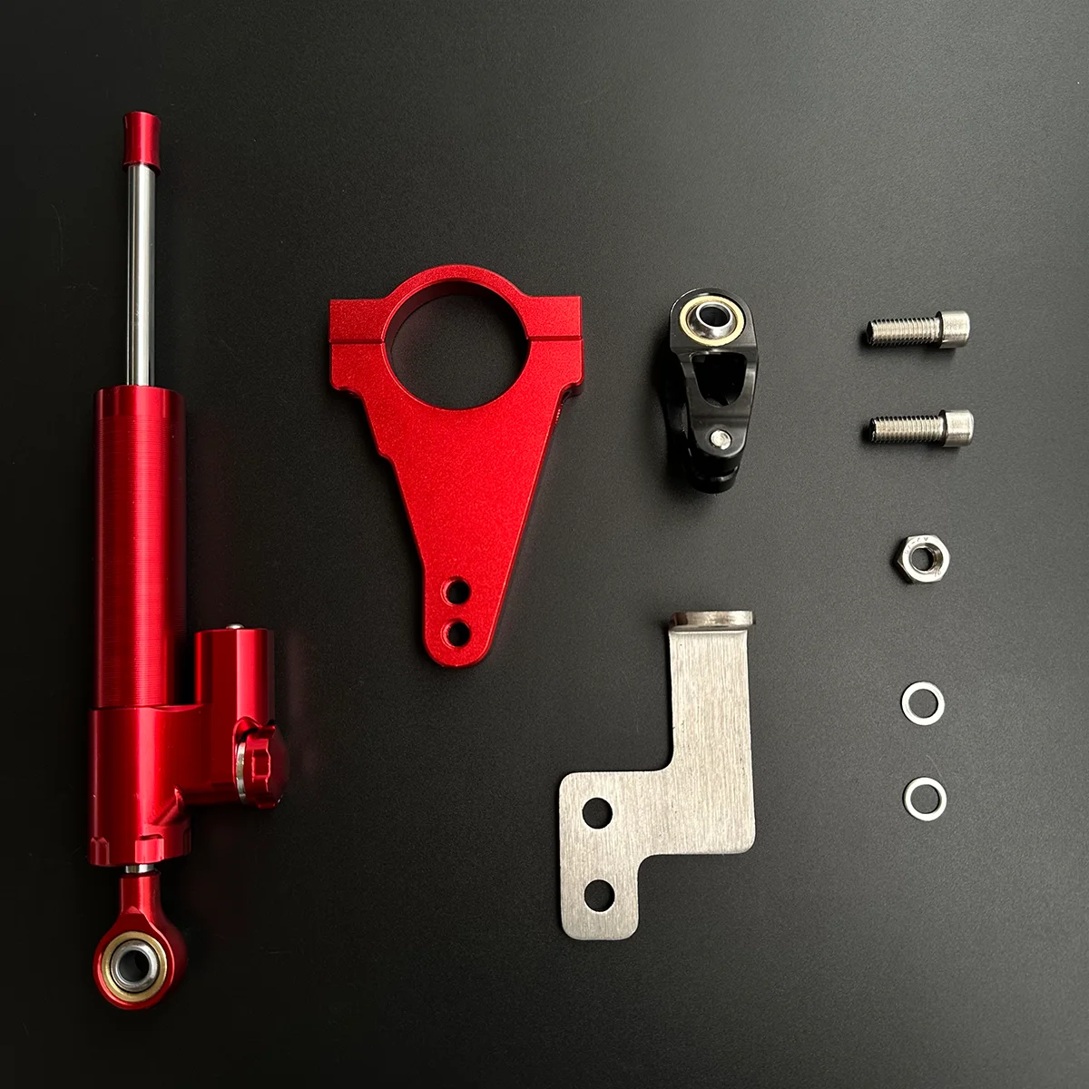 Motorcycle Steering Damper Stabilizer with Bracket Support view 5