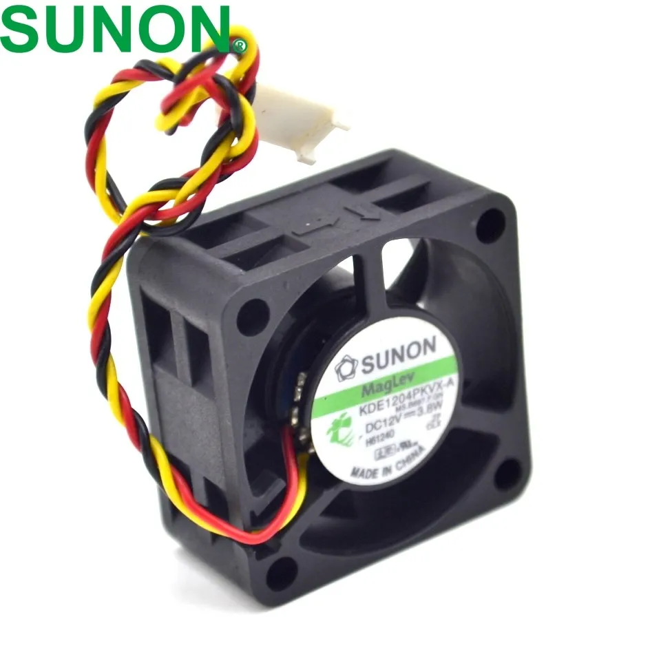 KDE1204PKVX-A 4020 4cm 40mm 12v 3.8W przełącznik wentylator zasilacz wentylator 40*40*20MM dla SUNON