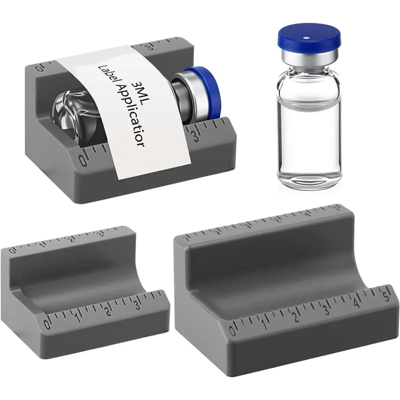 【HOT SELLING PRODUCTS】4 Pcs Vial Label Applicator 3Ml And 10Ml Bottle Labeling Application Tool For Small Essential Oils Contain