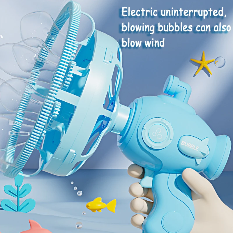 Battery Operated Bubble Gun - Cartoka