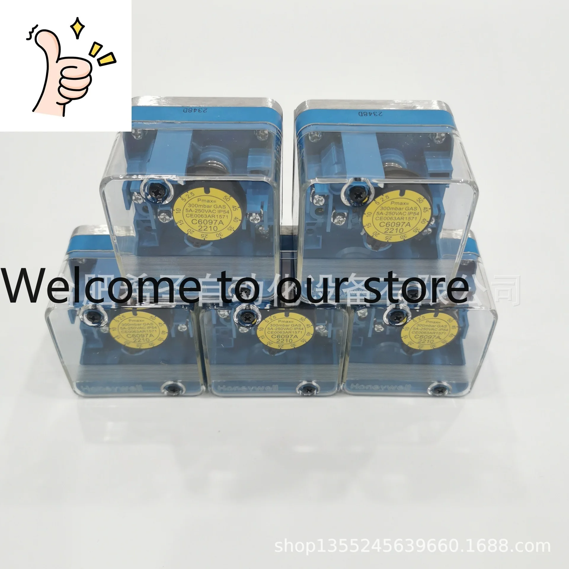 Honeywell Gas Pressure Switch C6097A2210 Spot Hot Sale