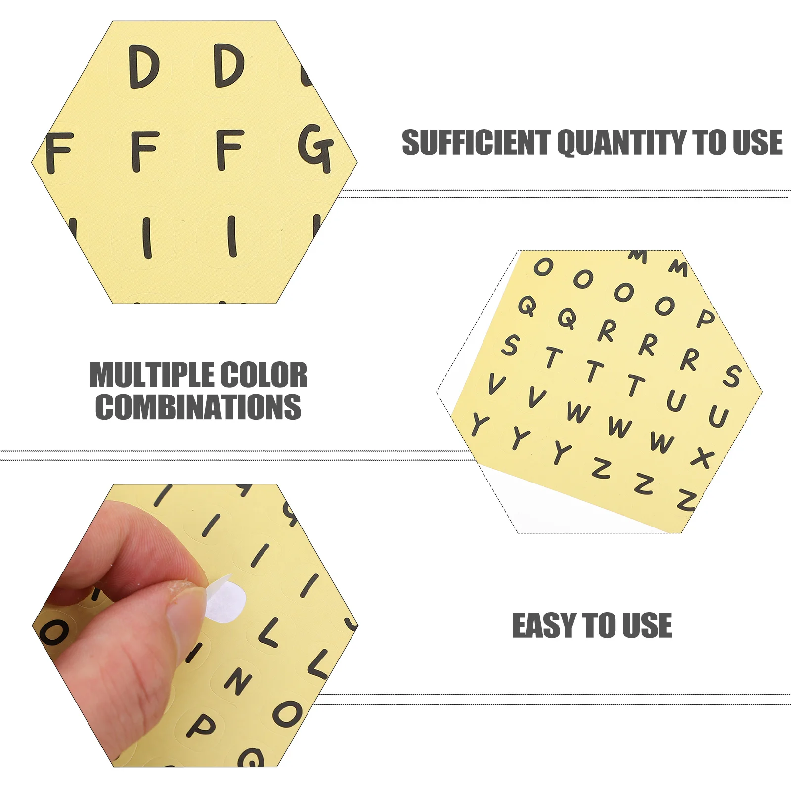 

24 Sheets Alphabet Letter Scrapbook Stickers DIY Crafts Decorative Decals for Journals Cards Albums Creative Letter Sticker