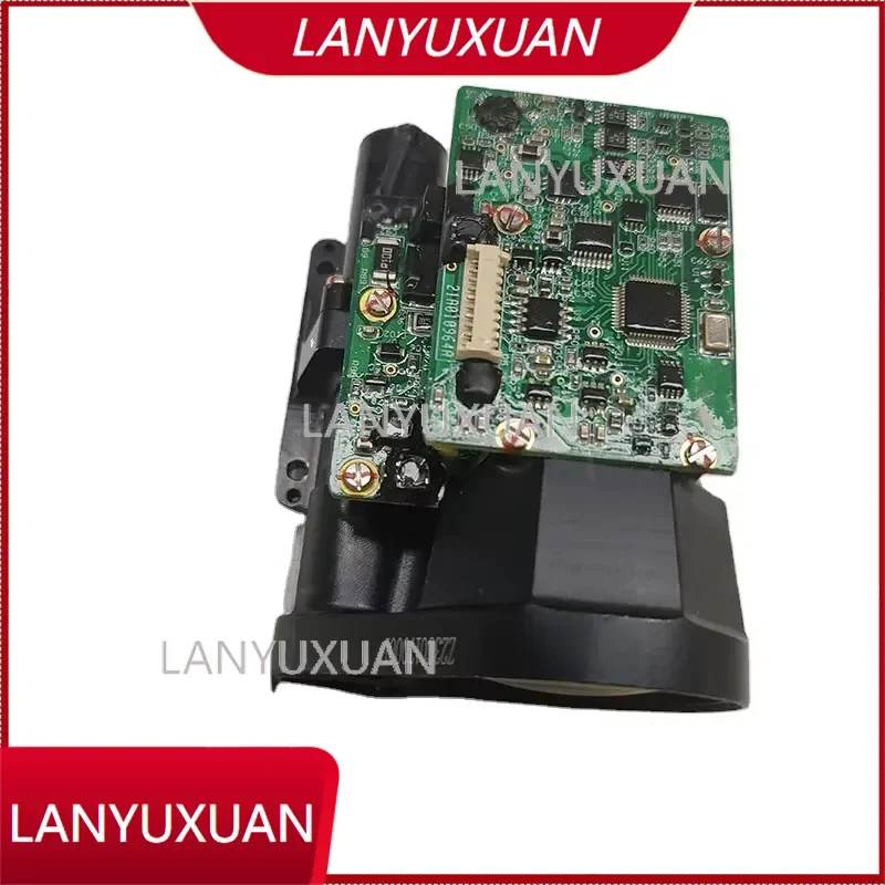 Bilateral Distance Sensor RS422 Anti-Drone Pod Measurement 25mm Receiving Aperture 8km Rangefinder Module From
