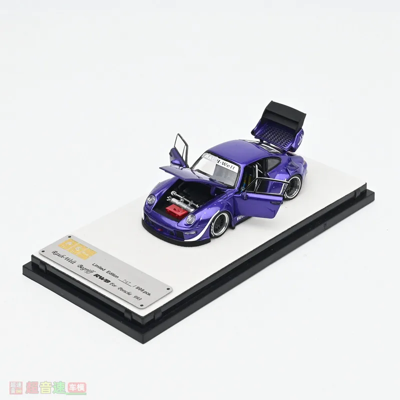Diecast PGM 1:64 Scale RWB 993 Widebody Alloy Car Model