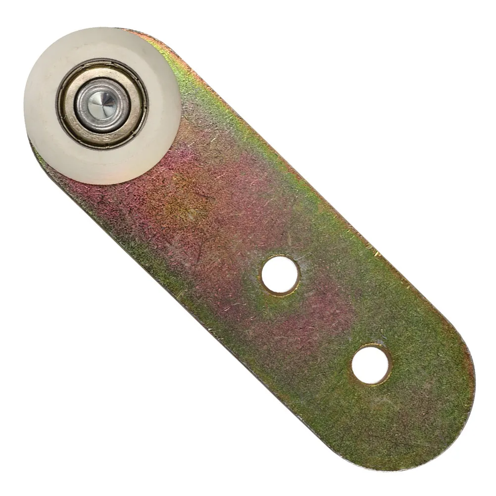 2Pcs Side Curtain Trailer Rollers Curtain Side Trailer Wheels Ball Bearing Roller Hardware for Sliding Closet Door Roller