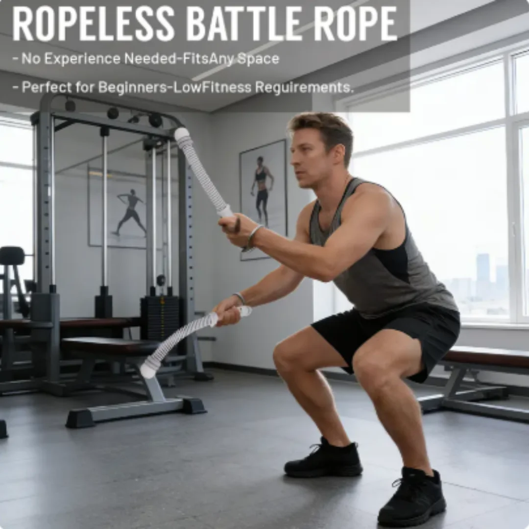 Ropeless Battle Rope Adjustabl - đánh giá và giá Home Gym Full Setup