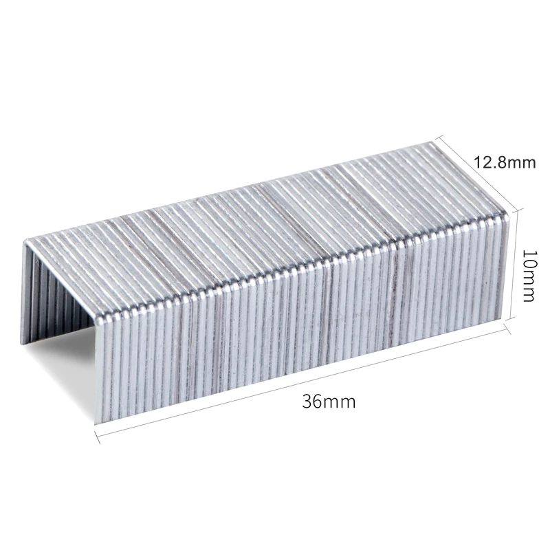 500PCS Deli 0015 Universal Staples 23/10 Binding 60 Sheets 12.8x10mm Width X Height Office Supply Stapler Refill