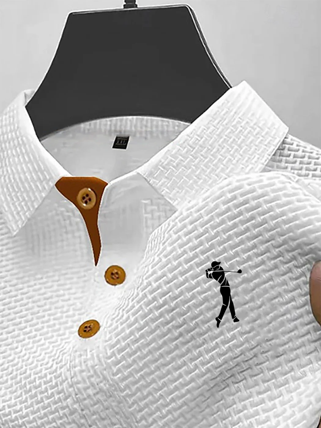 Herren Kurzarm-Poloshirt – Detail 9
