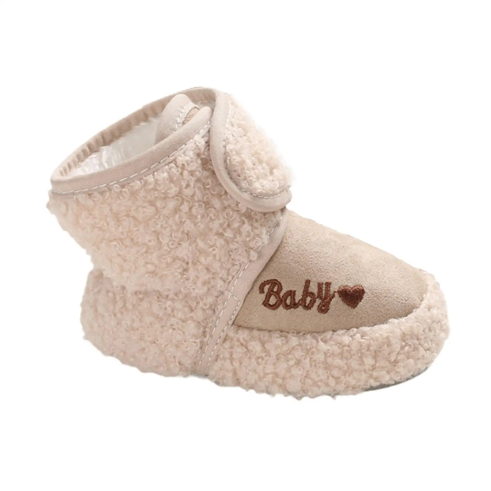 

Newborn Baby Boys Girls Booties Cozy Infant Ankle Boots Baby Slippers Soft Sole Non Slip for Baby Boys Girls Toddlers Newborns