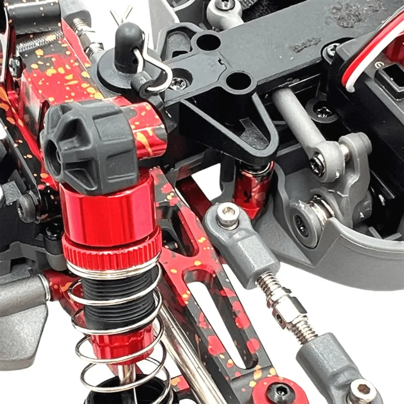 General: MJX 16213 Remote Control Vehicle Metal Conversion Parts: Front and Rear Linkages, Steering Components, Wear Parts Kit