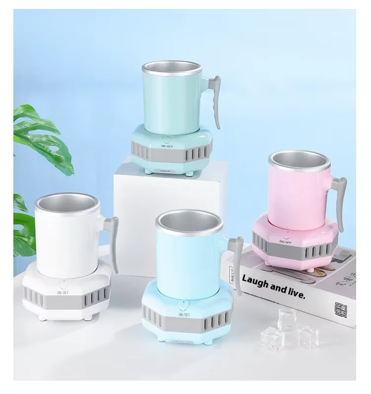 

Quick Cooling Plastic Cup for Office Dormitory USB/Battery Refrigerator for Beer Beverages Milk Storage Factory Wholesale OEM