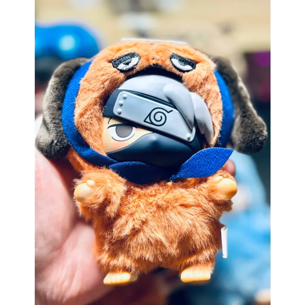 오리지널 MINISO Eaki Shippuden Ninja Blind Box – 비스트 파티 시리즈 봉제 인형 |   열혈 애니메이션 장난감, 남자아이를 위한 완벽한 선물