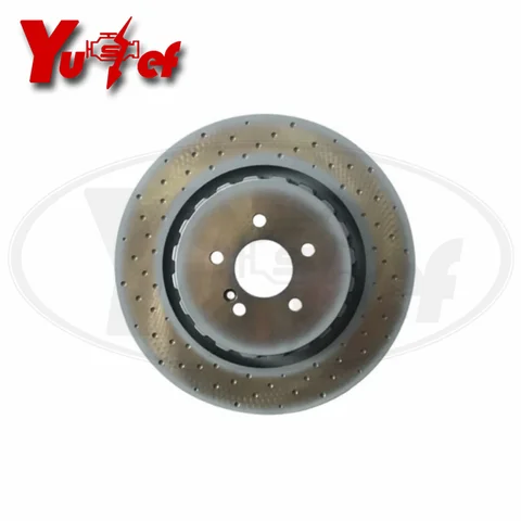 메르세데스 벤츠 AMG S63 S65 CL63 CL65 W221 용 리어 브레이크 로터 디스크 쌍, OEM 2214230812 A2214230812 메르세데스 벤츠 AMG S63 S65 CL63 CL65 W221 용 리어 브레이크 로터 디스크 쌍, OEM 2214230812 A2214230812