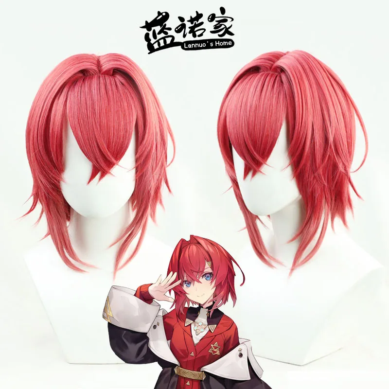 

Анжела Кататина, парик для косплея, аниме-игра, персонажи NIJISANJI VTuber, вечерние парики, костюм для ролевых игр, реквизит, головные уборы из синтетических волос
