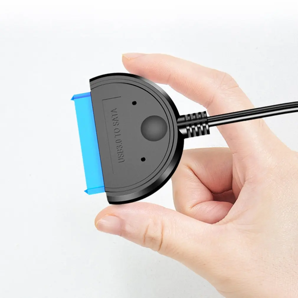 Dual USB 3.0 To Sata Adapter 2.5/3.5 Inch Cable External Hard Disk Adapter Drive HDD SSD Cable Converter Wholesale Dropshipping
