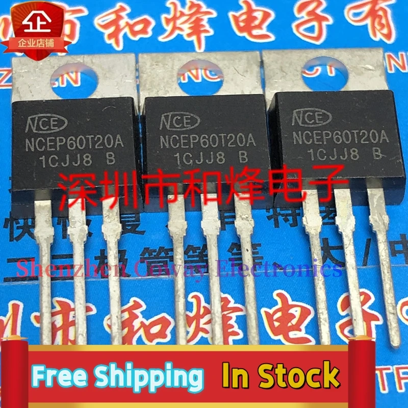 10PCS-30PCS  NCEP60T20A  TO-220 60V 200A      In Stock Fast Shipping