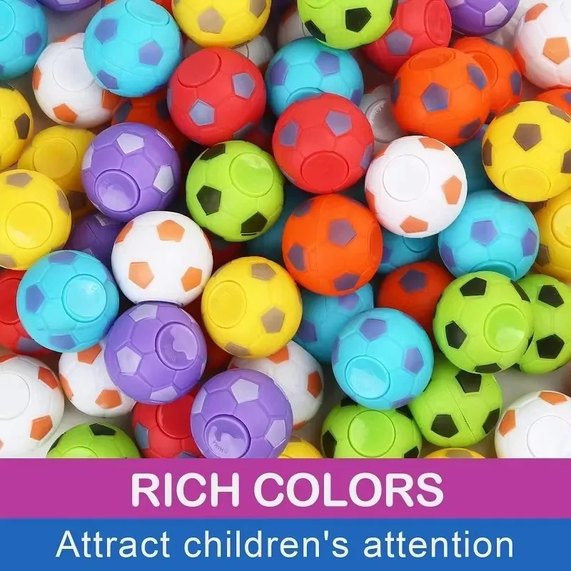 Child Spinning Top Football Fingertip Gyro Hand Spinner Decompression Toy Gift Promotion Funny Educational Toys Prize Hot Sale