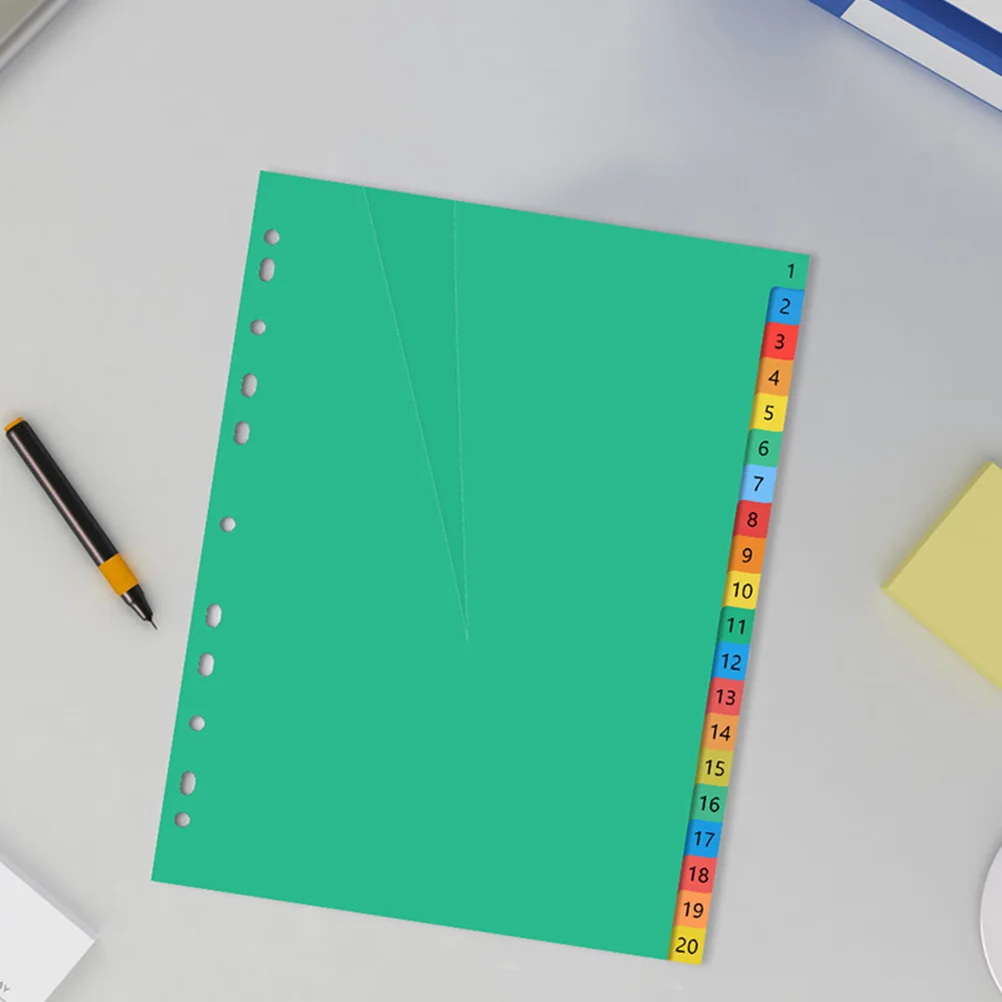 Рисунок 4 - цветные разделители для переплета