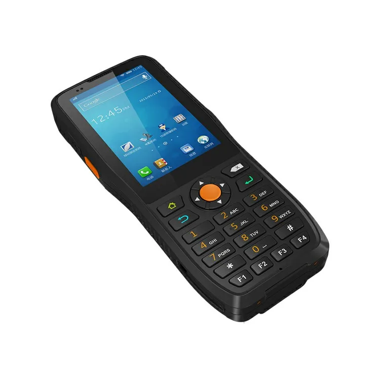 Terminal Portátil Android con Lector de Códigos QR 2D, Escáner de Códigos de Barras Android con Lector NFC RFID, PDA para Dispositivos Médicos