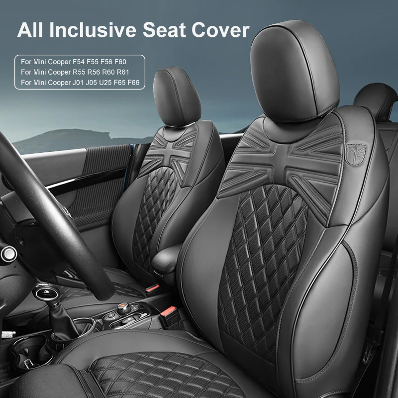 Car All Inclusive Fours Season Seat Protector Cushion Cover For Mini Cooper F56 F55 F60 R56 R60 R61 J01 F65 F66 Auto Accessories